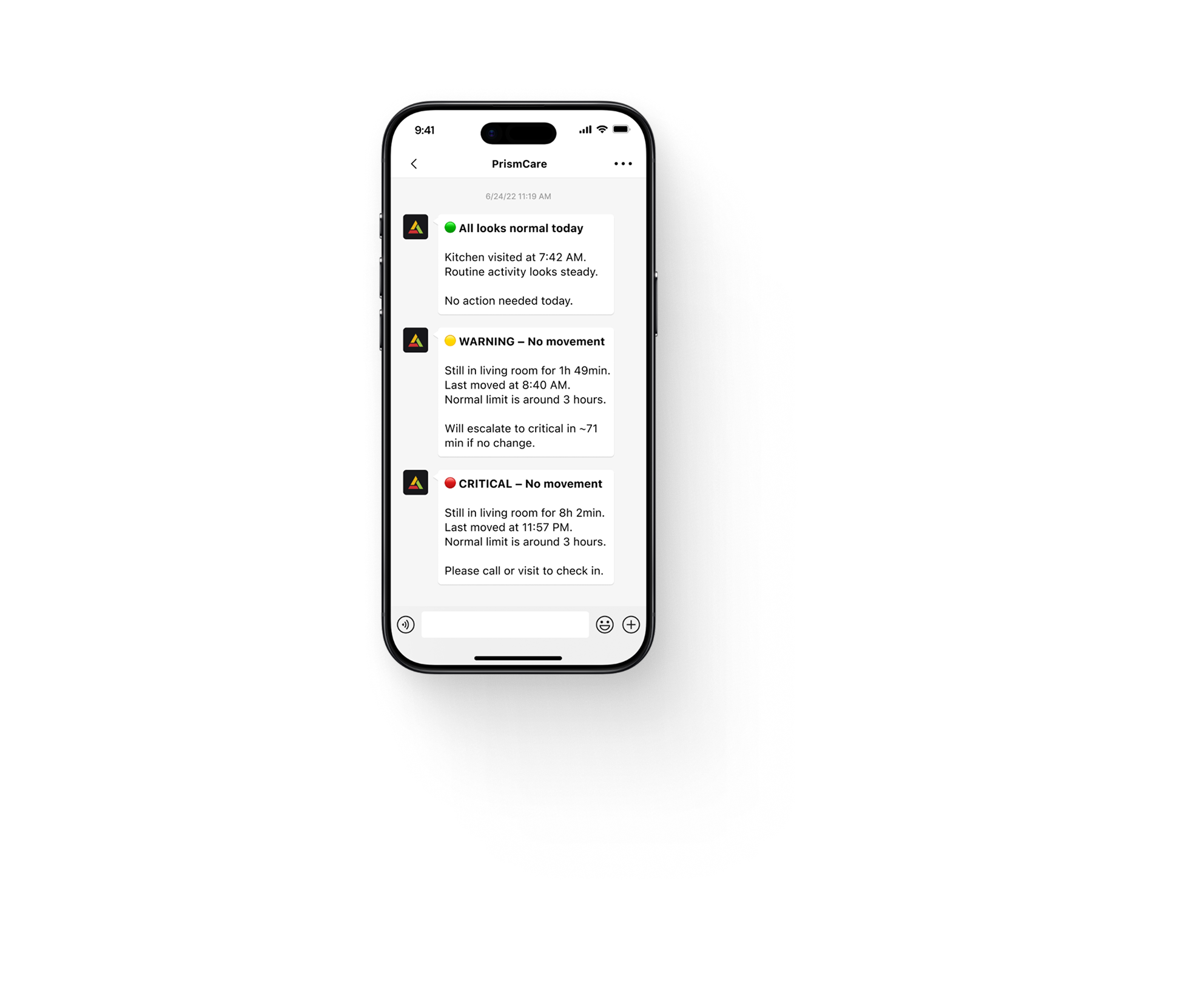 PrismCare Alerts